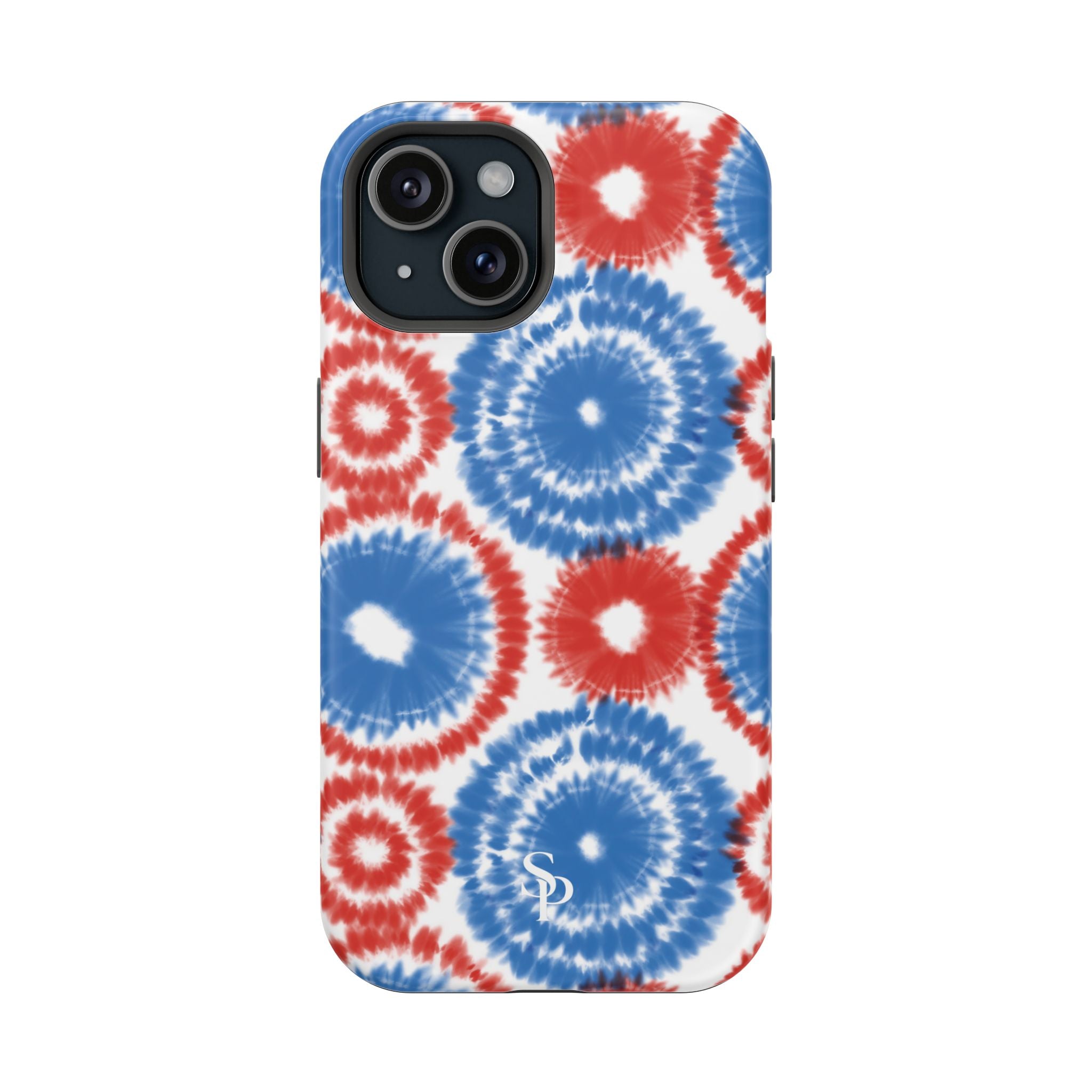 Patriotic Tie Dye Impact Resistant Phone Case