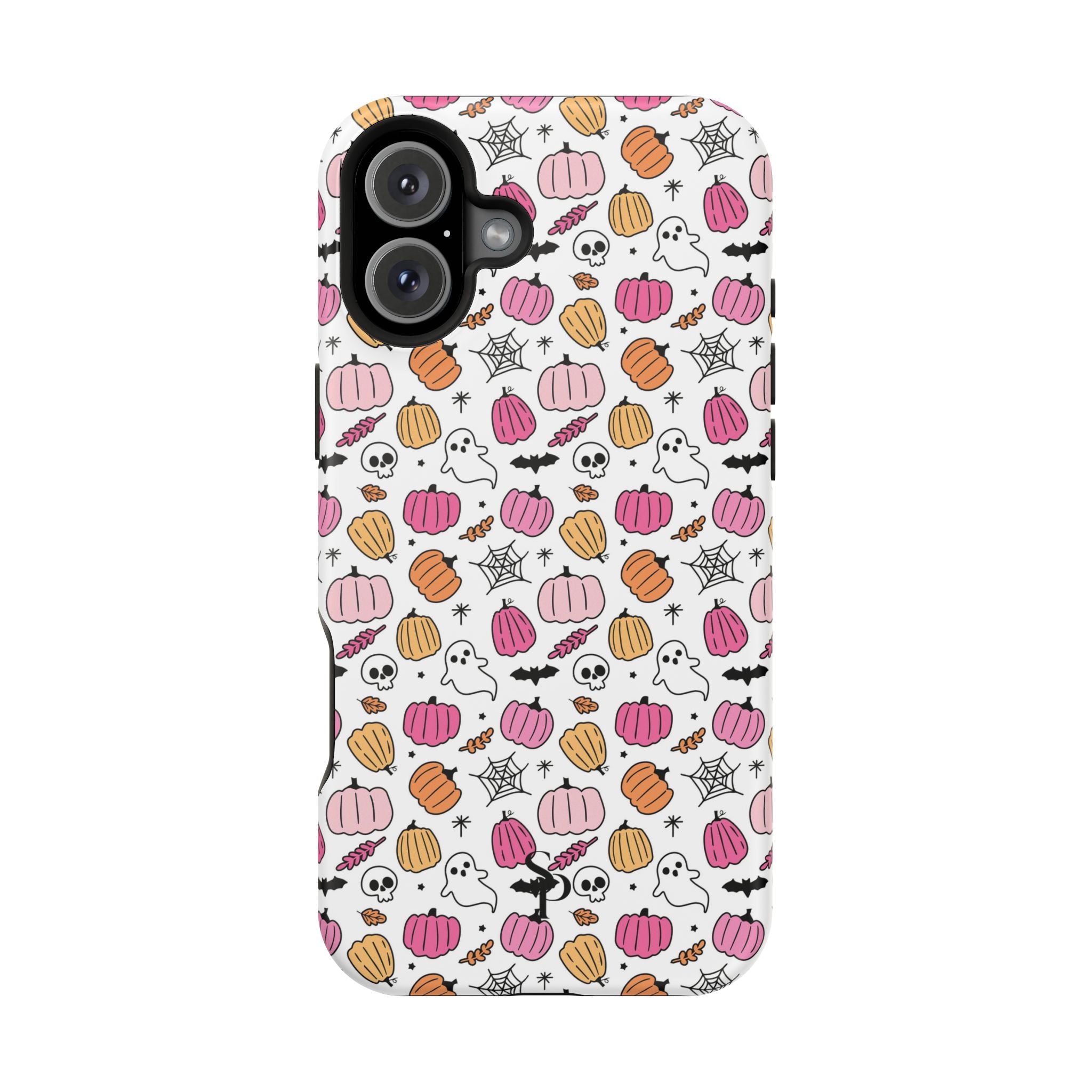 Pink Halloween Impact-Resistant Cases