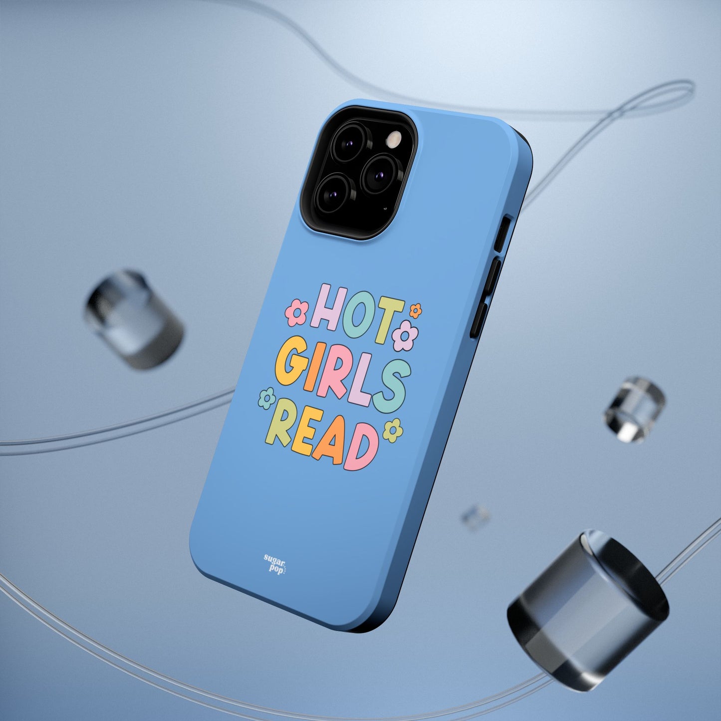 Hot Girls Read Impact-Resistant Phone Case - Design for Book Lovers