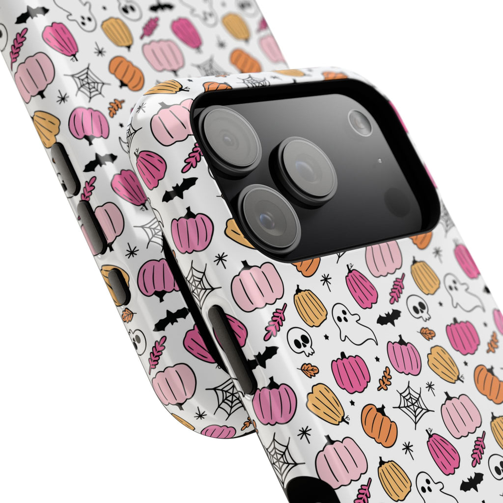 Pink Halloween Impact-Resistant Cases