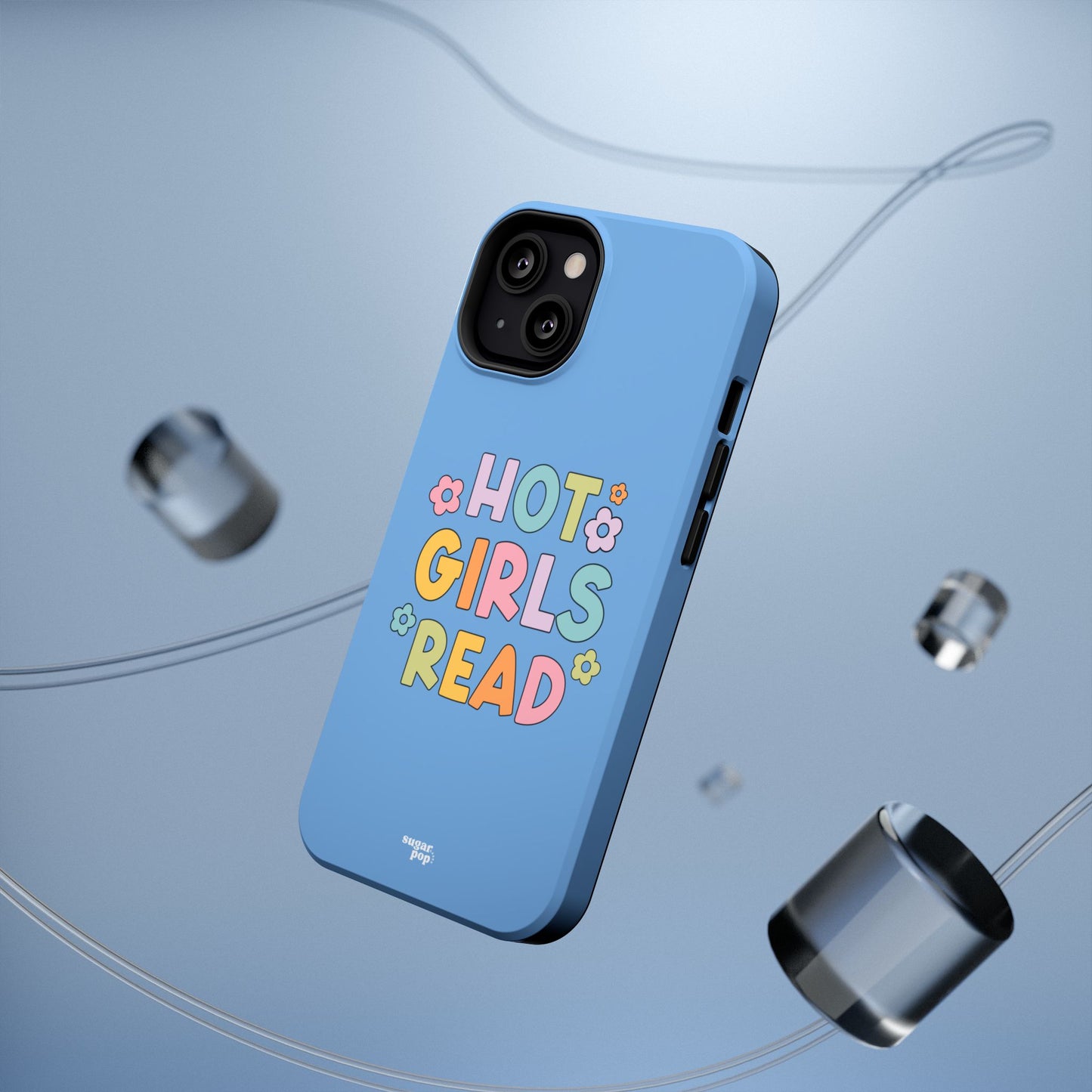 Hot Girls Read Impact-Resistant Phone Case - Design for Book Lovers