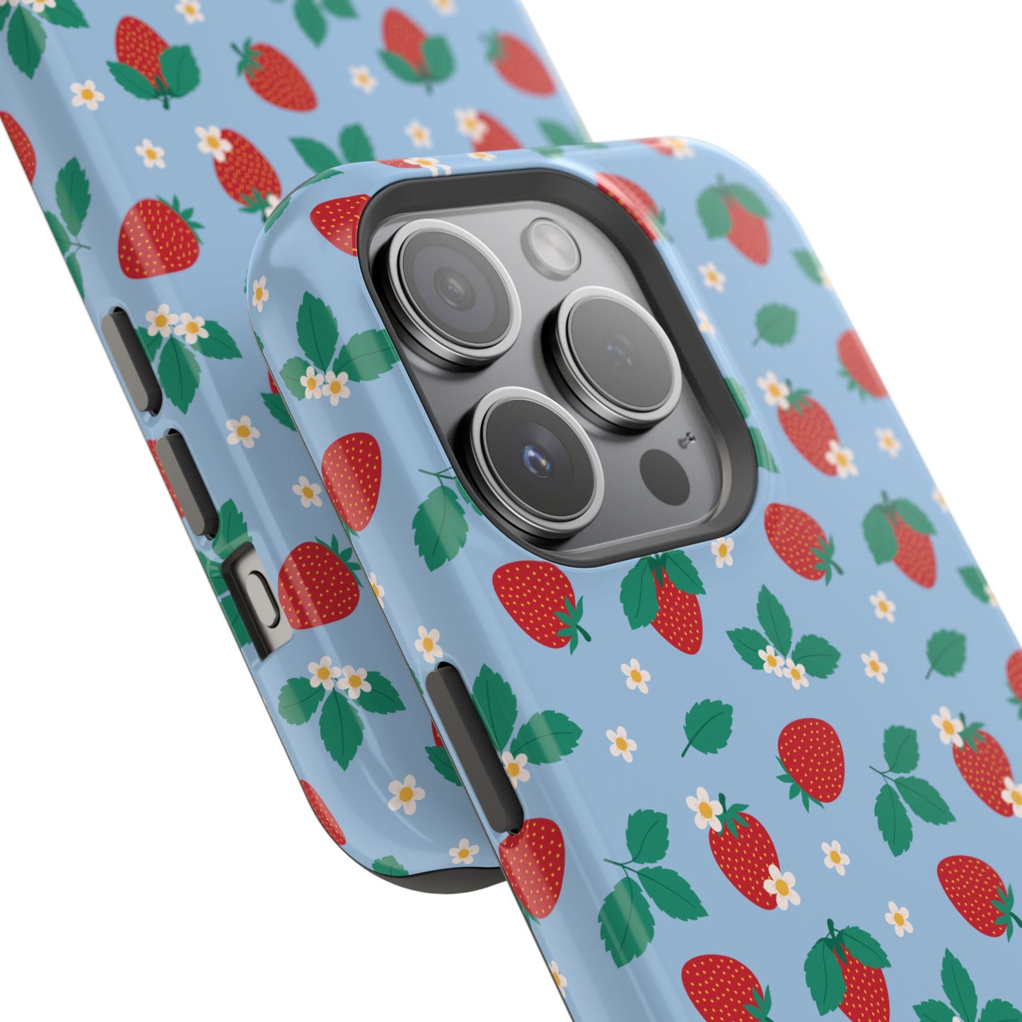 Strawberry Impact-Resistant Cases