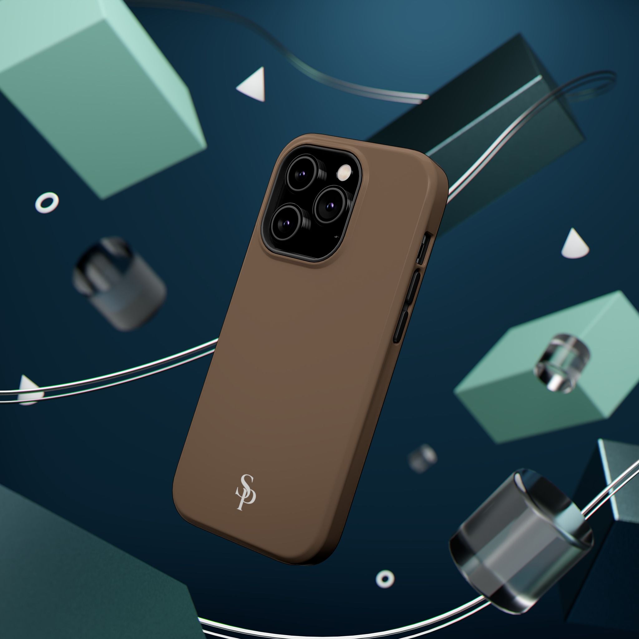 Brown Magnetic Tough Case