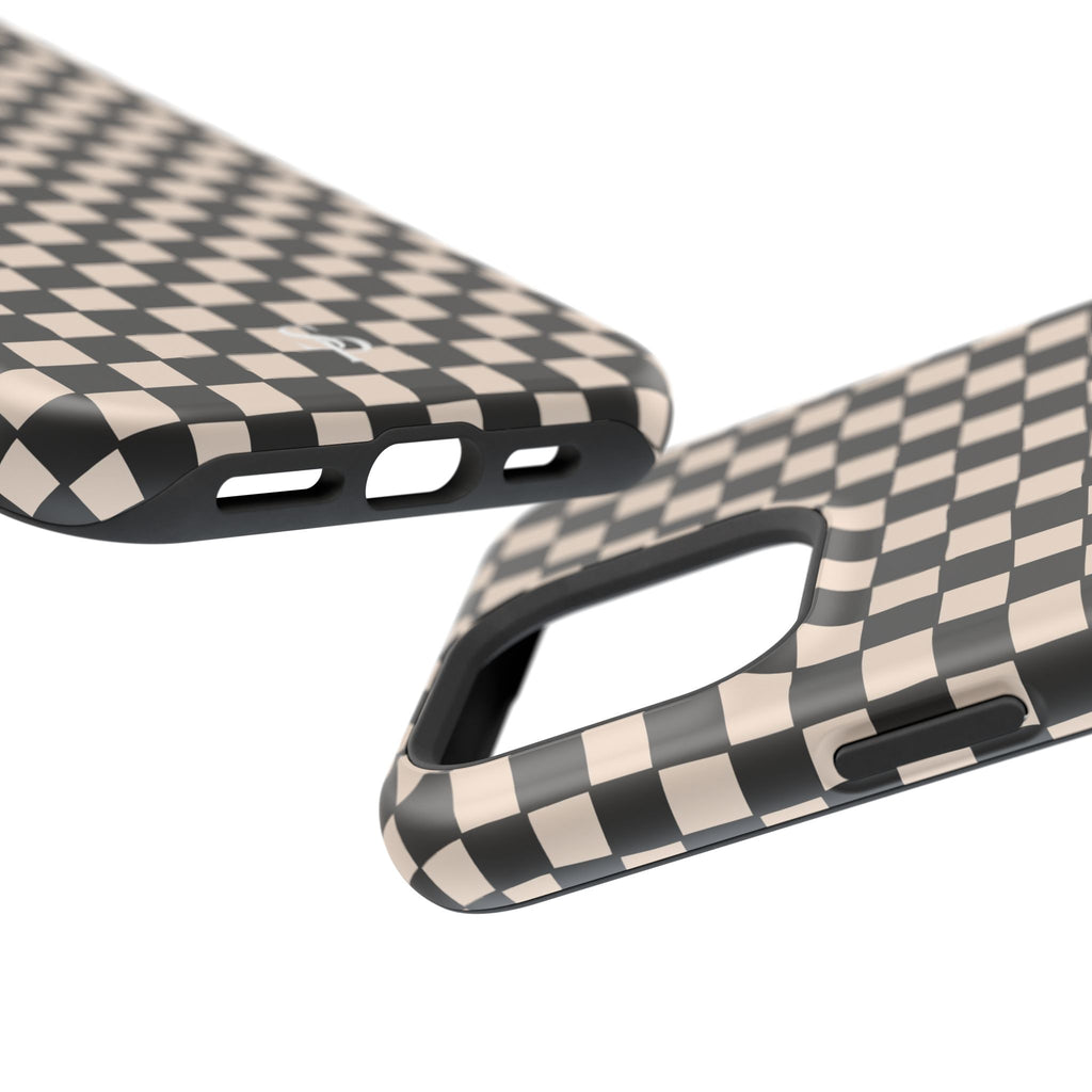 Checkerboard Impact-Resistant Case