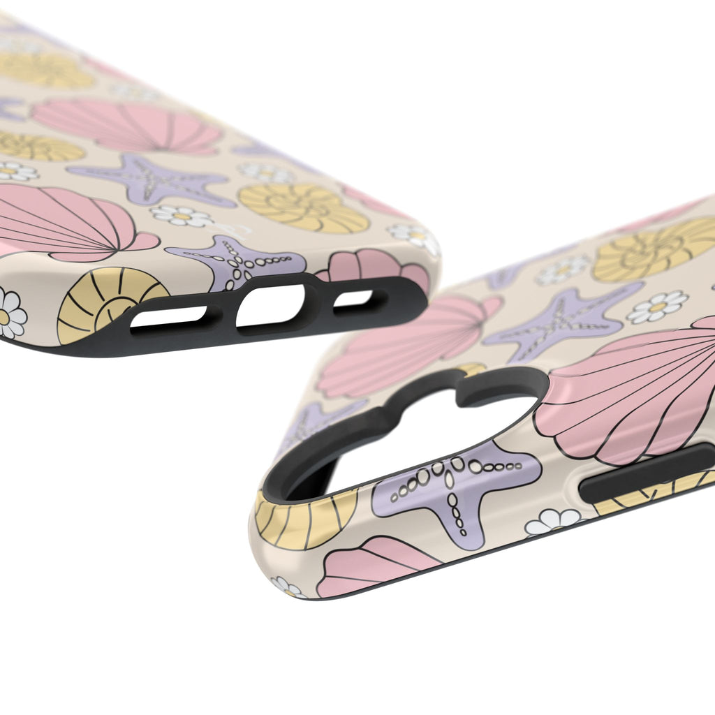 Coastal Shells Impact-Resistant Phone Case
