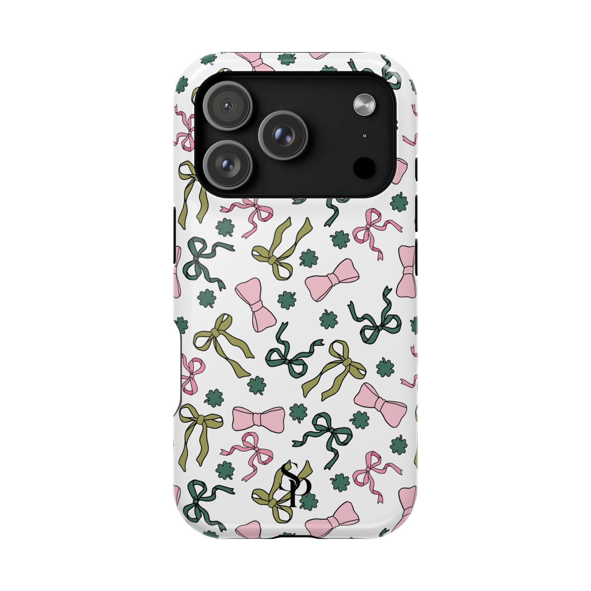 Bows and Shamrocks Magnetic Phone Case