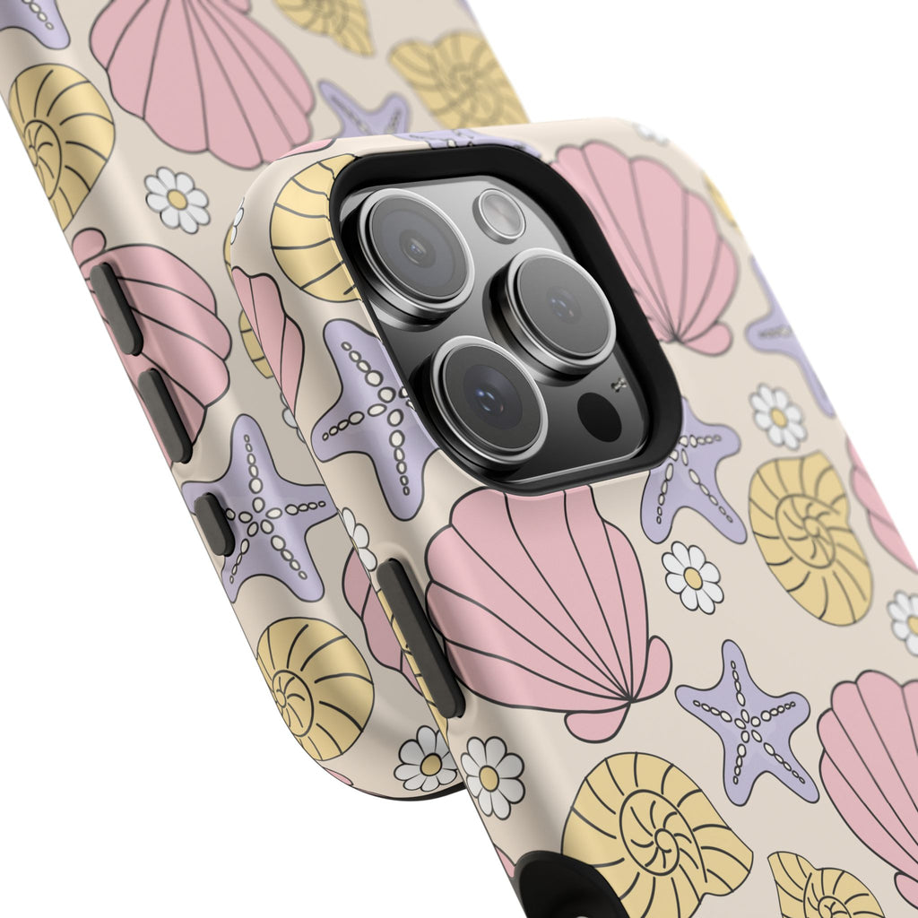 Coastal Shells Impact-Resistant Phone Case