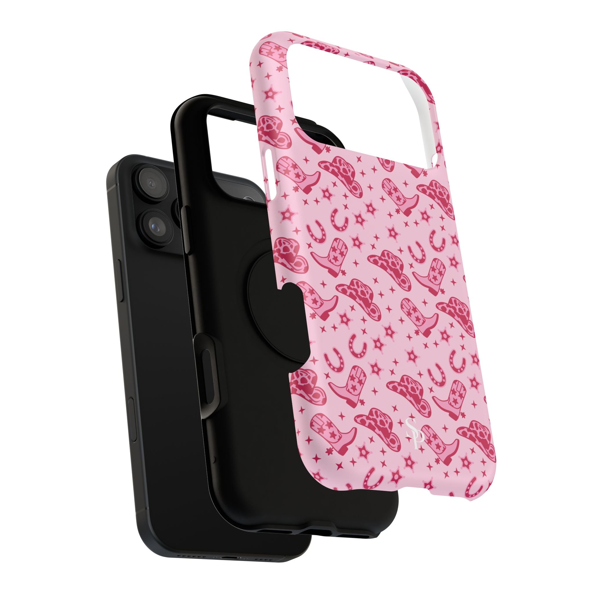 Pink Cowgirl Impact-Resistant Case