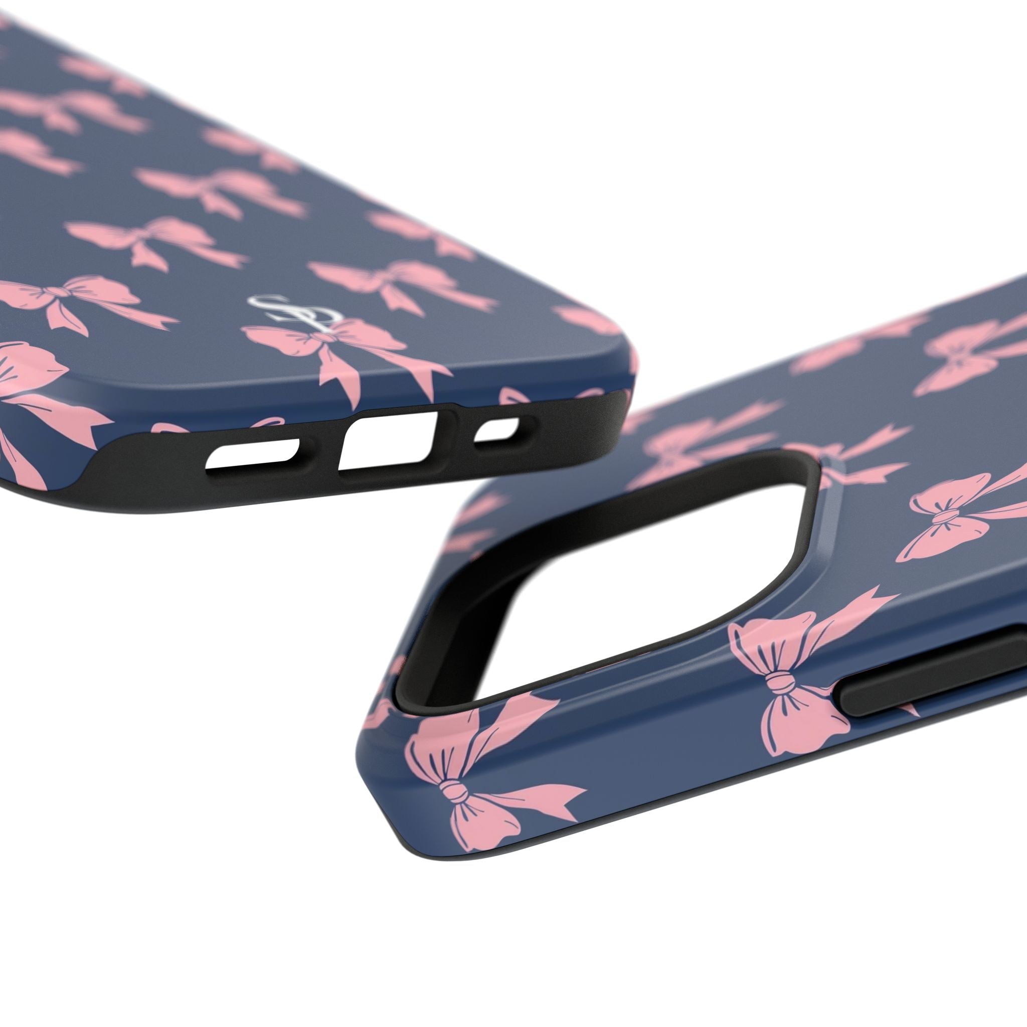 Chic Bow Impact-Resistant Phone Case