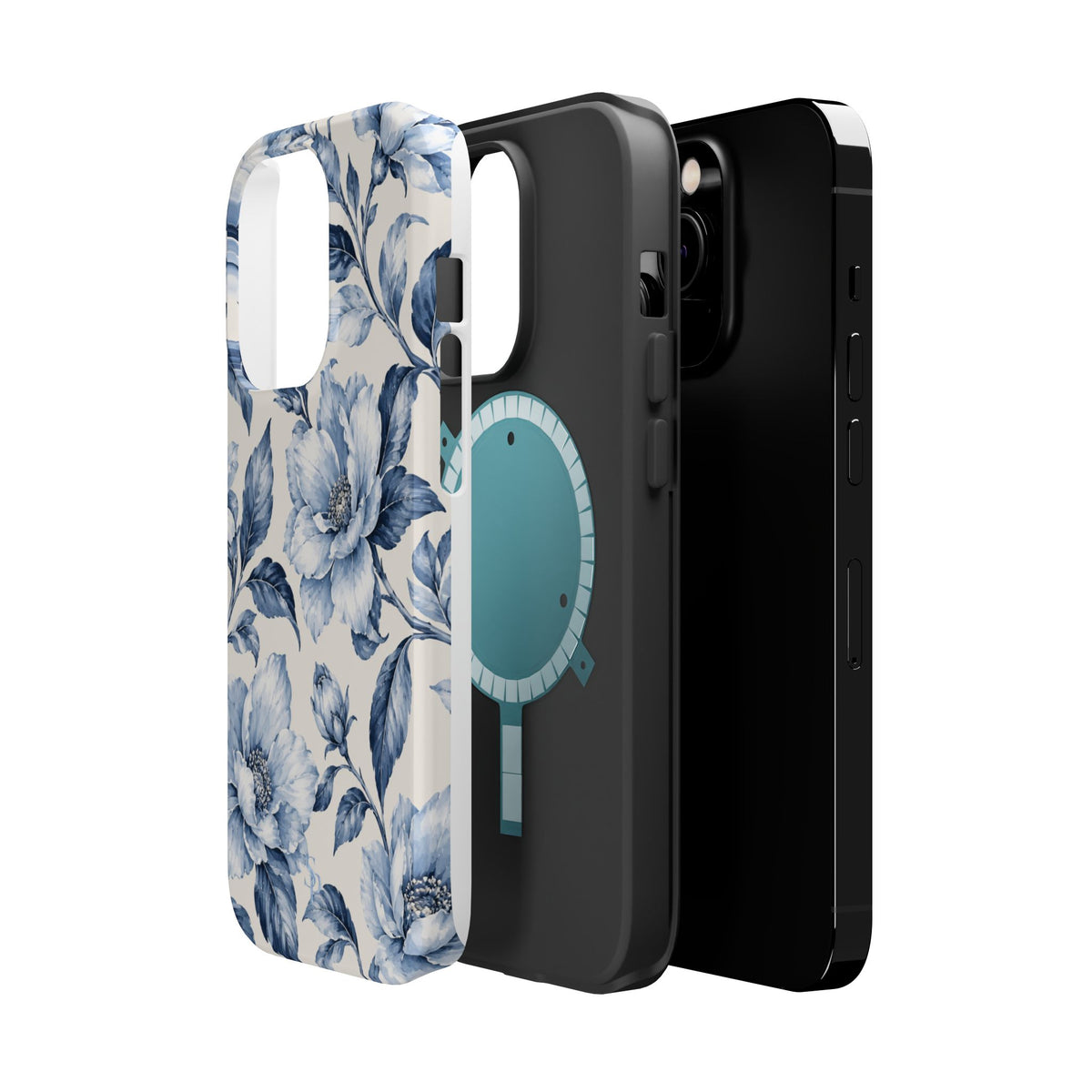 Glacier Floral Magnetic Phone Case