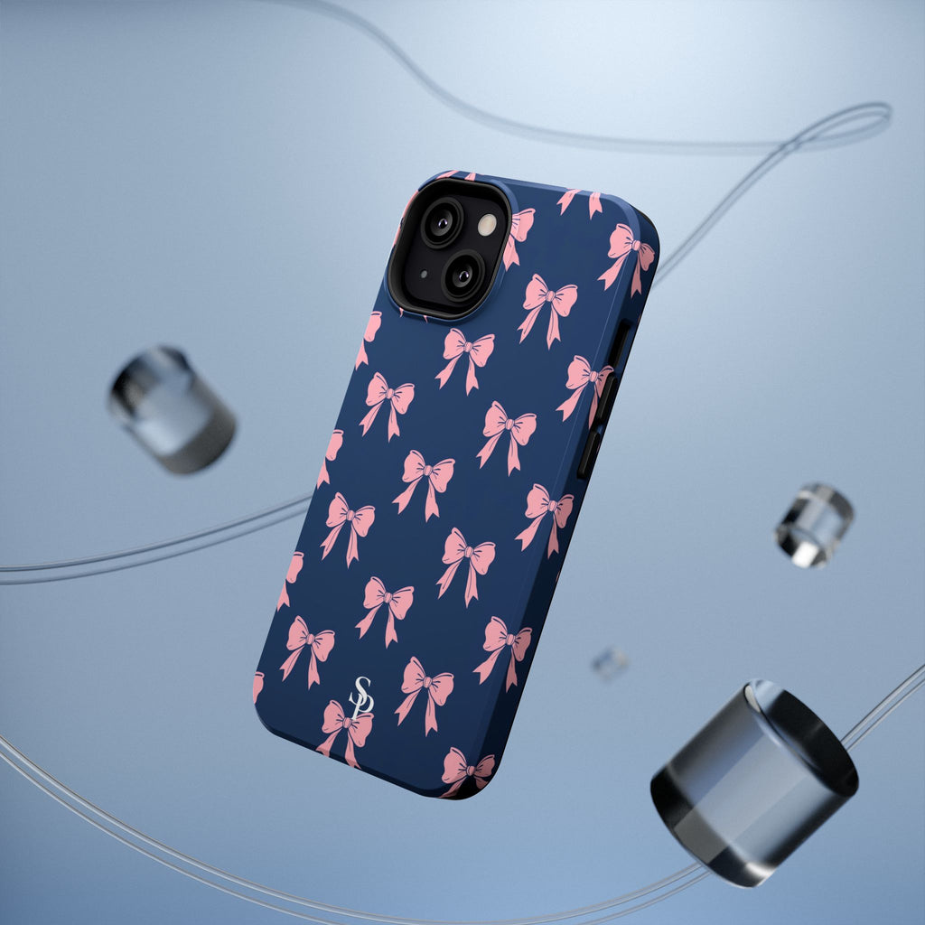 Chic Bow Impact-Resistant Phone Case