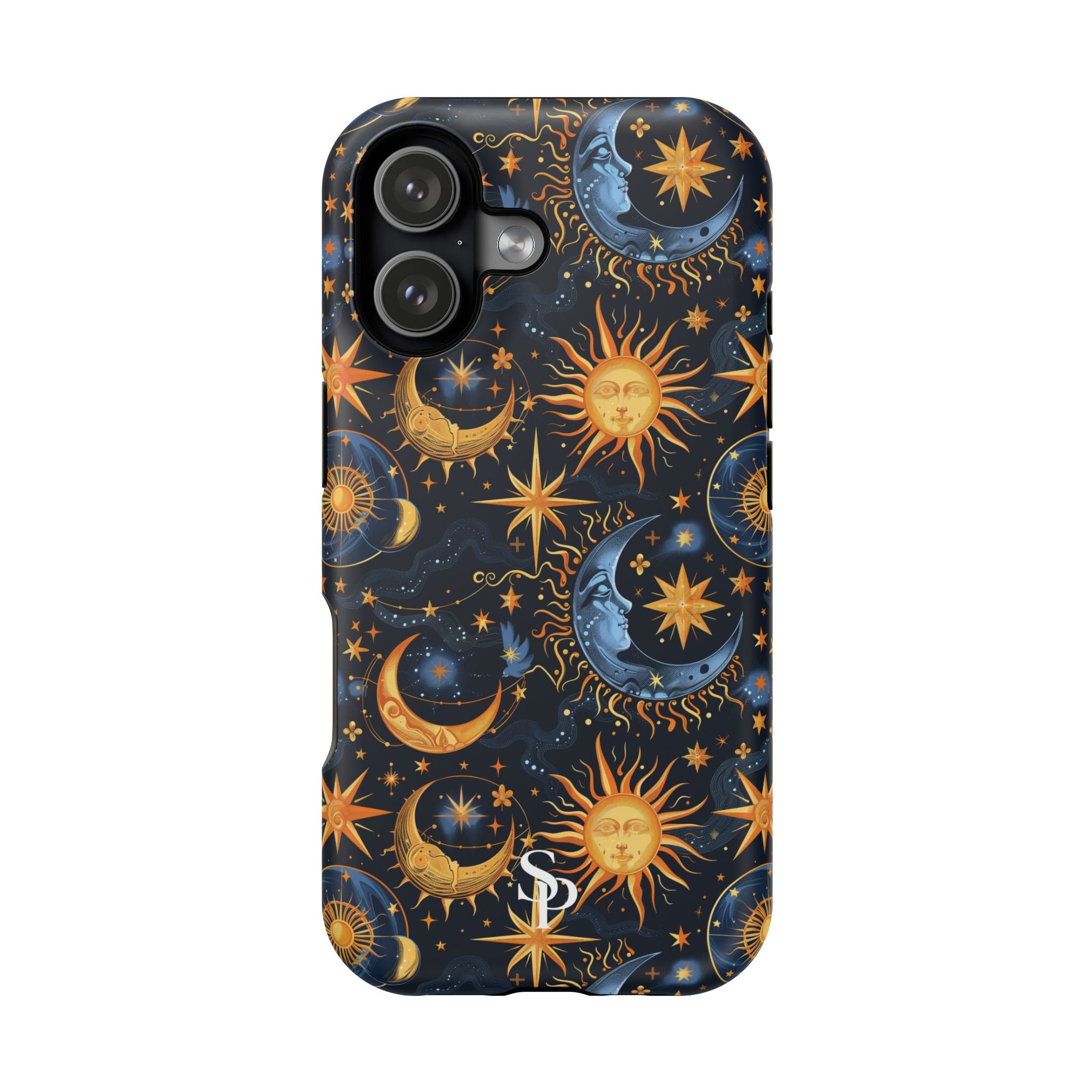 Celestial Sun and Moon Impact-Resistant Phone Case