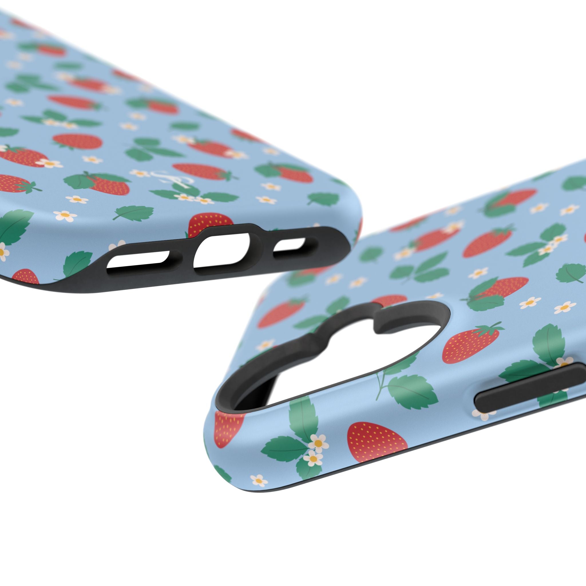 Strawberry Impact-Resistant Cases