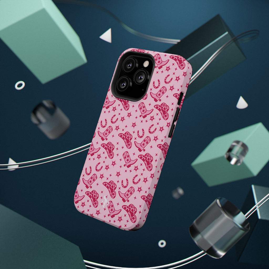 Pink Cowgirl Impact-Resistant Case