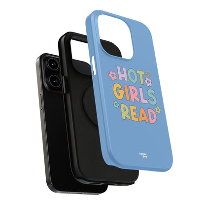 Hot Girls Read Impact-Resistant Phone Case - Design for Book Lovers