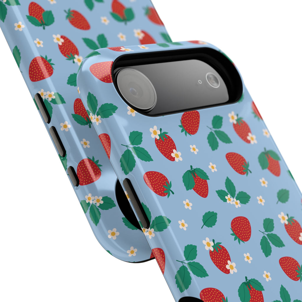 Strawberry Impact-Resistant Cases