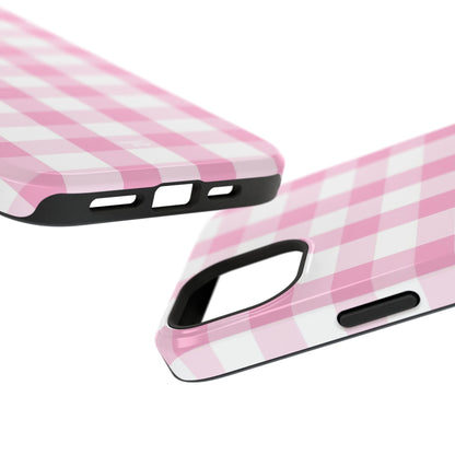 Pink Gingham Phone Case