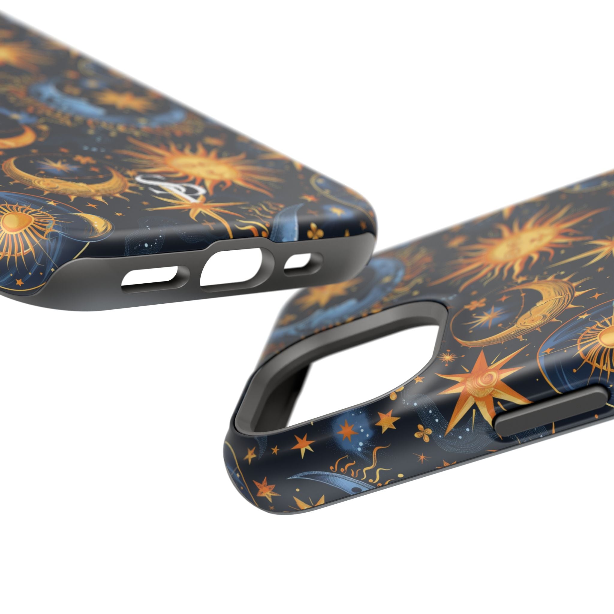 Celestial Sun and Moon Impact-Resistant Phone Case