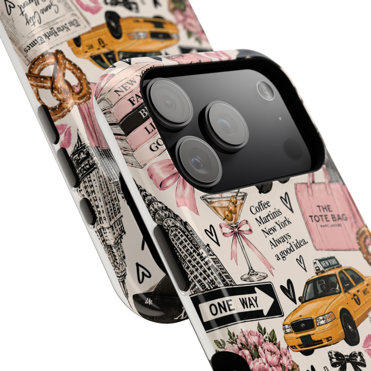 Pink New York Magnetic Phone Case