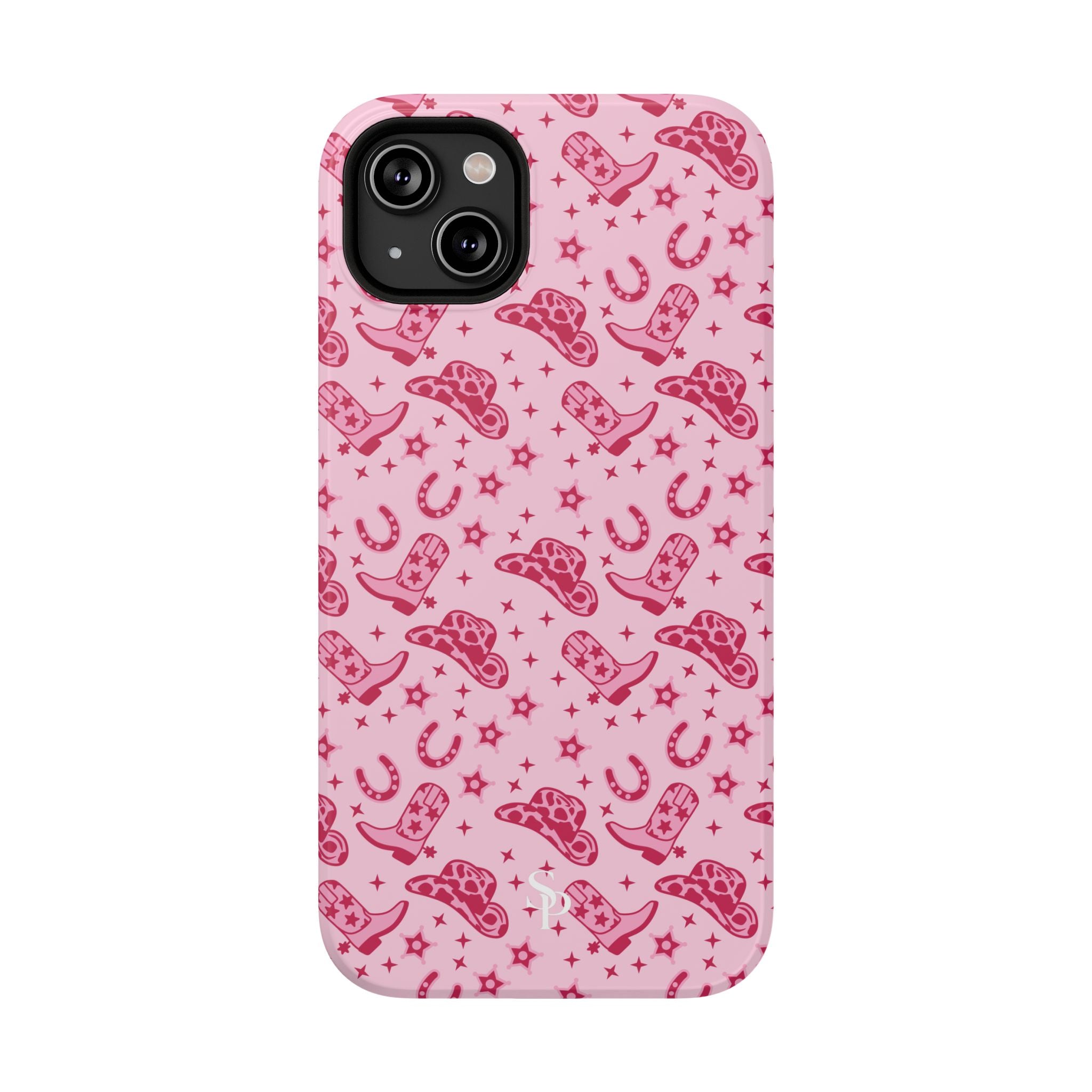 Pink Cowgirl Impact-Resistant Case