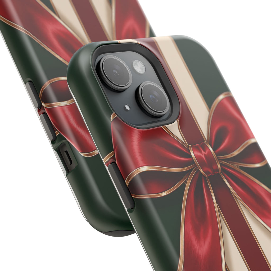 Christmas Gift Bow Magnetic Phone Case