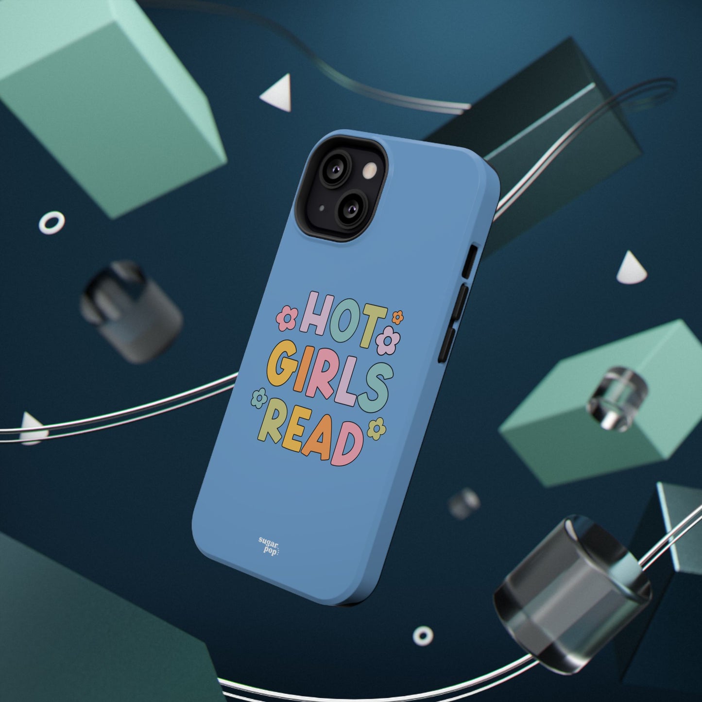 Hot Girls Read Impact-Resistant Phone Case - Design for Book Lovers