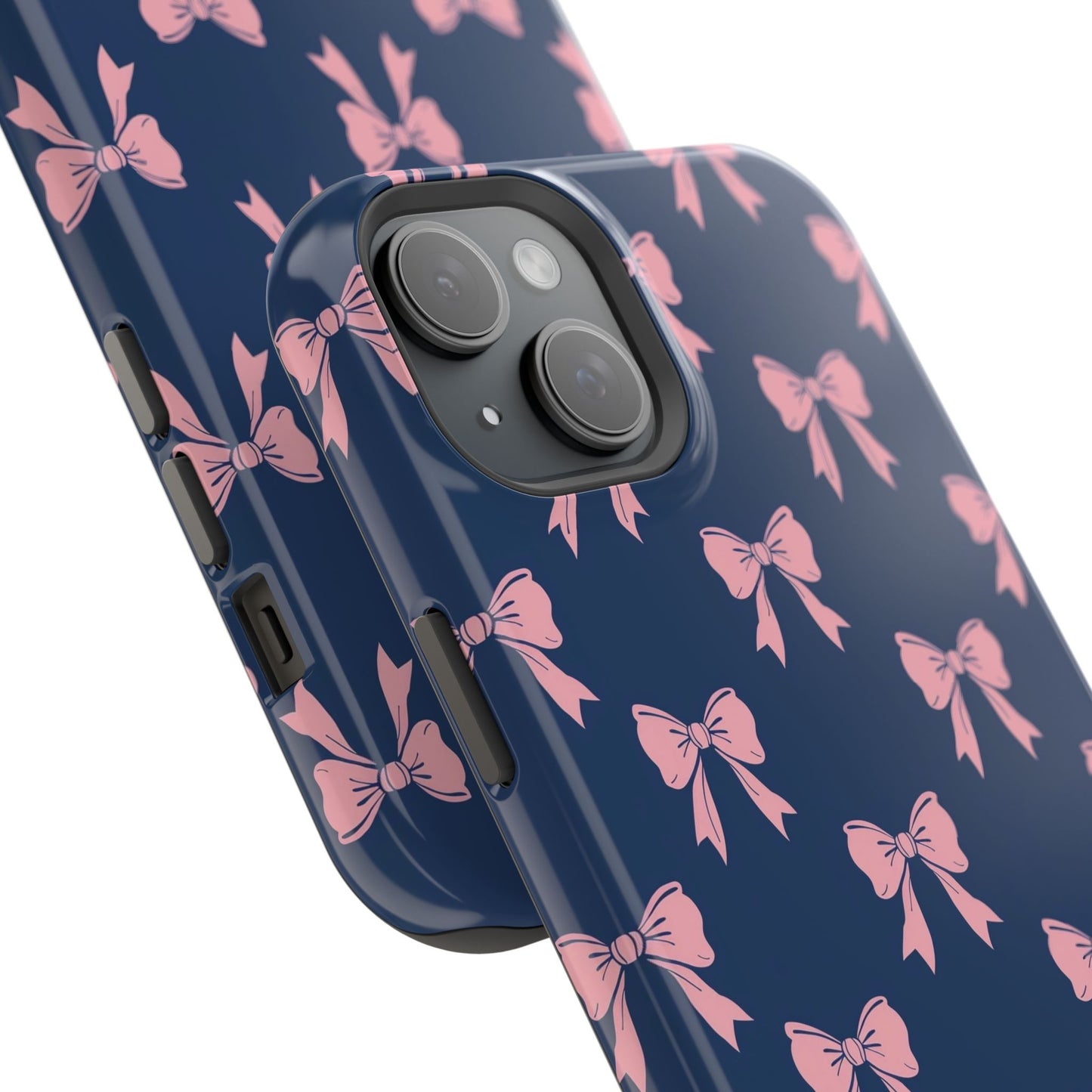 Chic Bow Impact-Resistant Phone Case