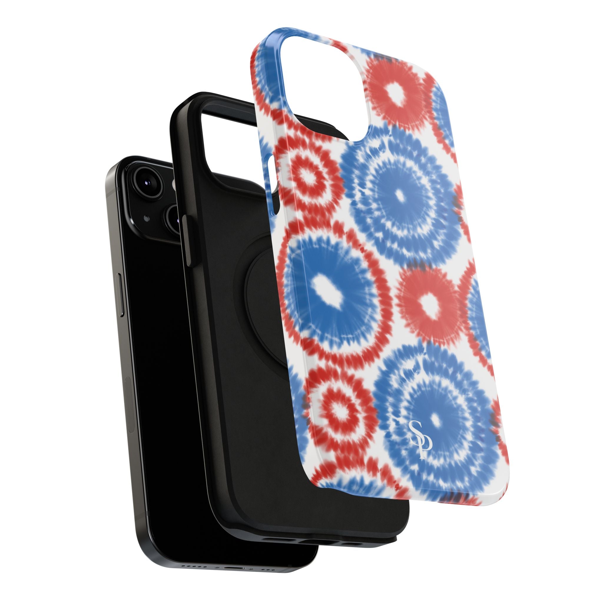 Patriotic Tie Dye Impact Resistant Phone Case