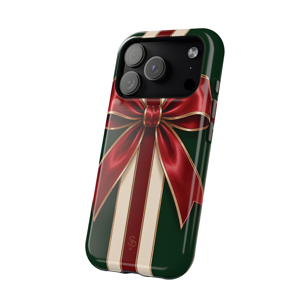 Christmas Gift Bow Magnetic Phone Case