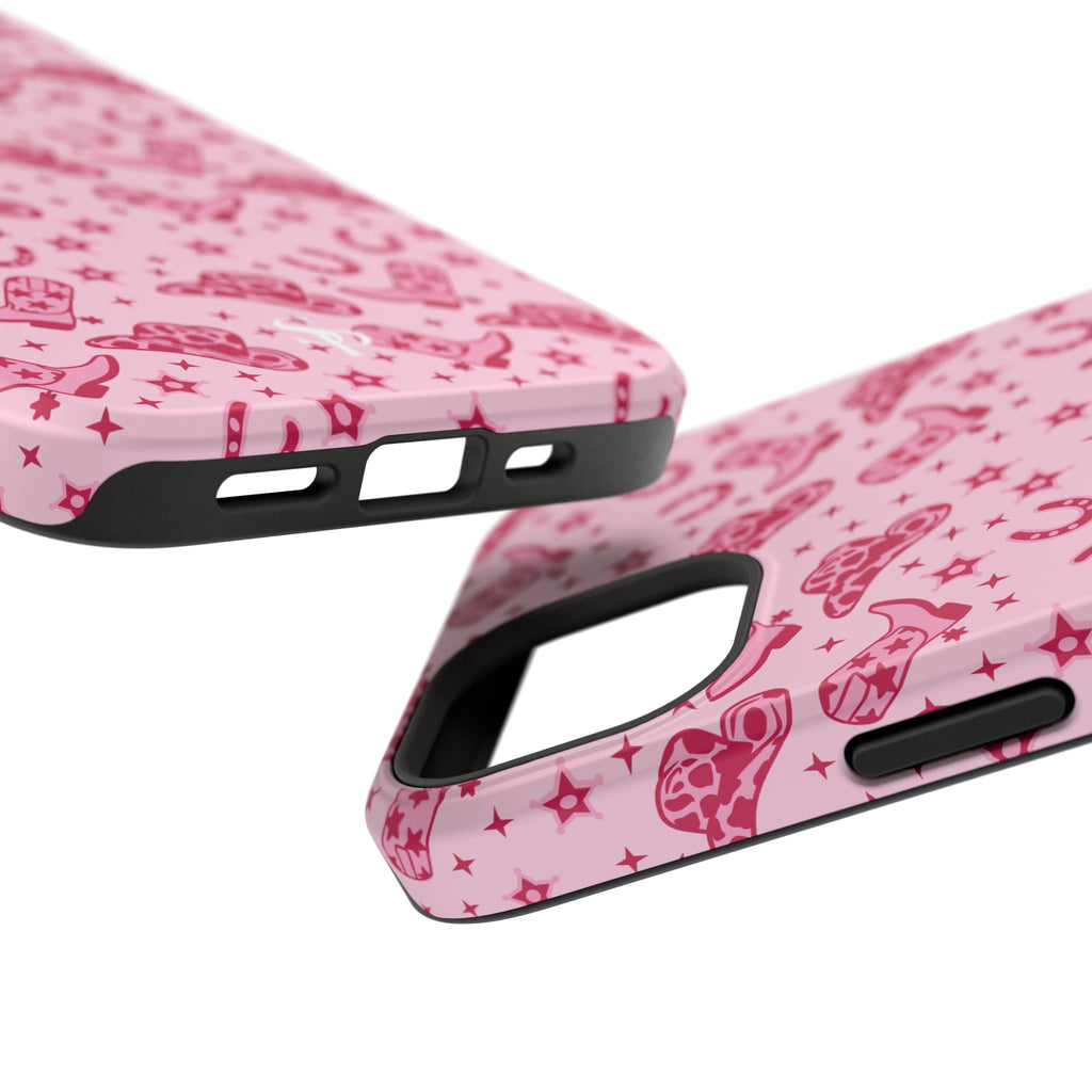 Pink Cowgirl Impact-Resistant Case