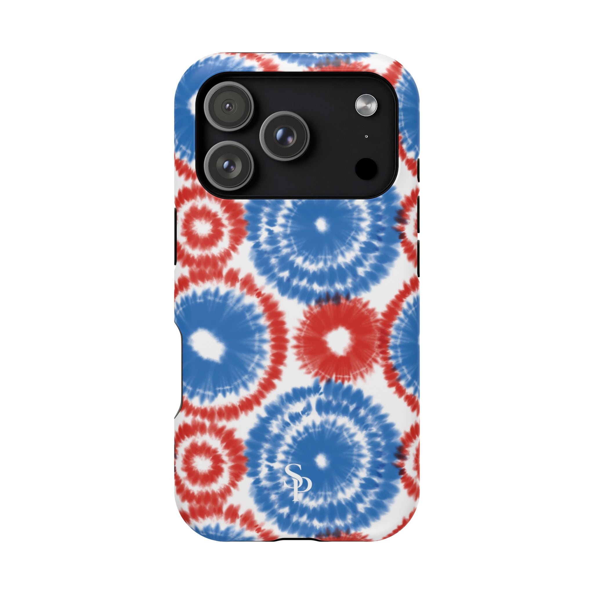 Patriotic Tie Dye Impact Resistant Phone Case