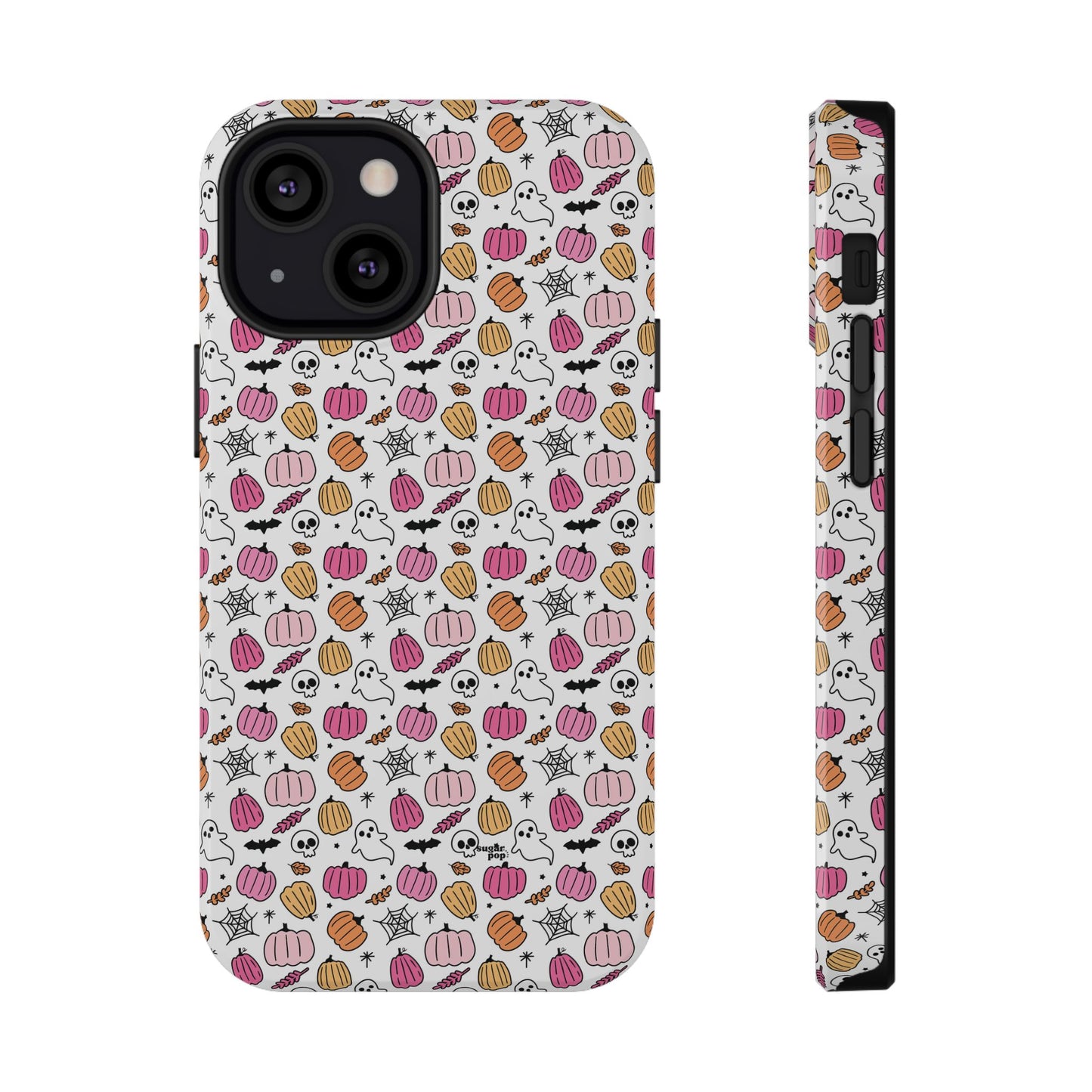 Pink Halloween Impact-Resistant Cases