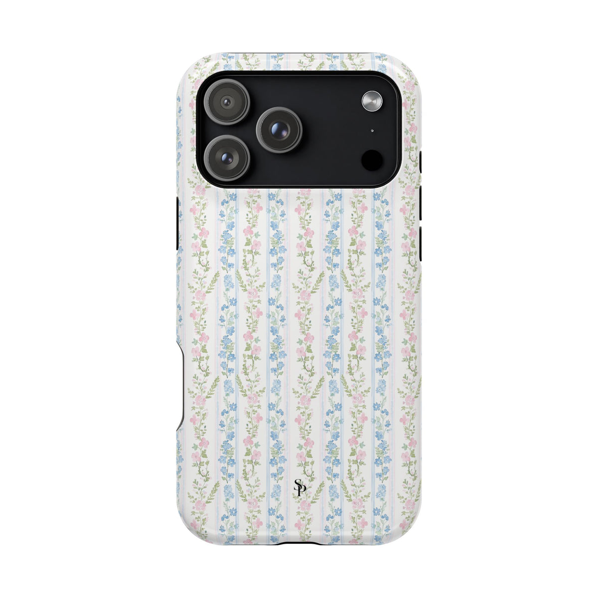 Pastel Floral Pattern Magnetic Tough Case