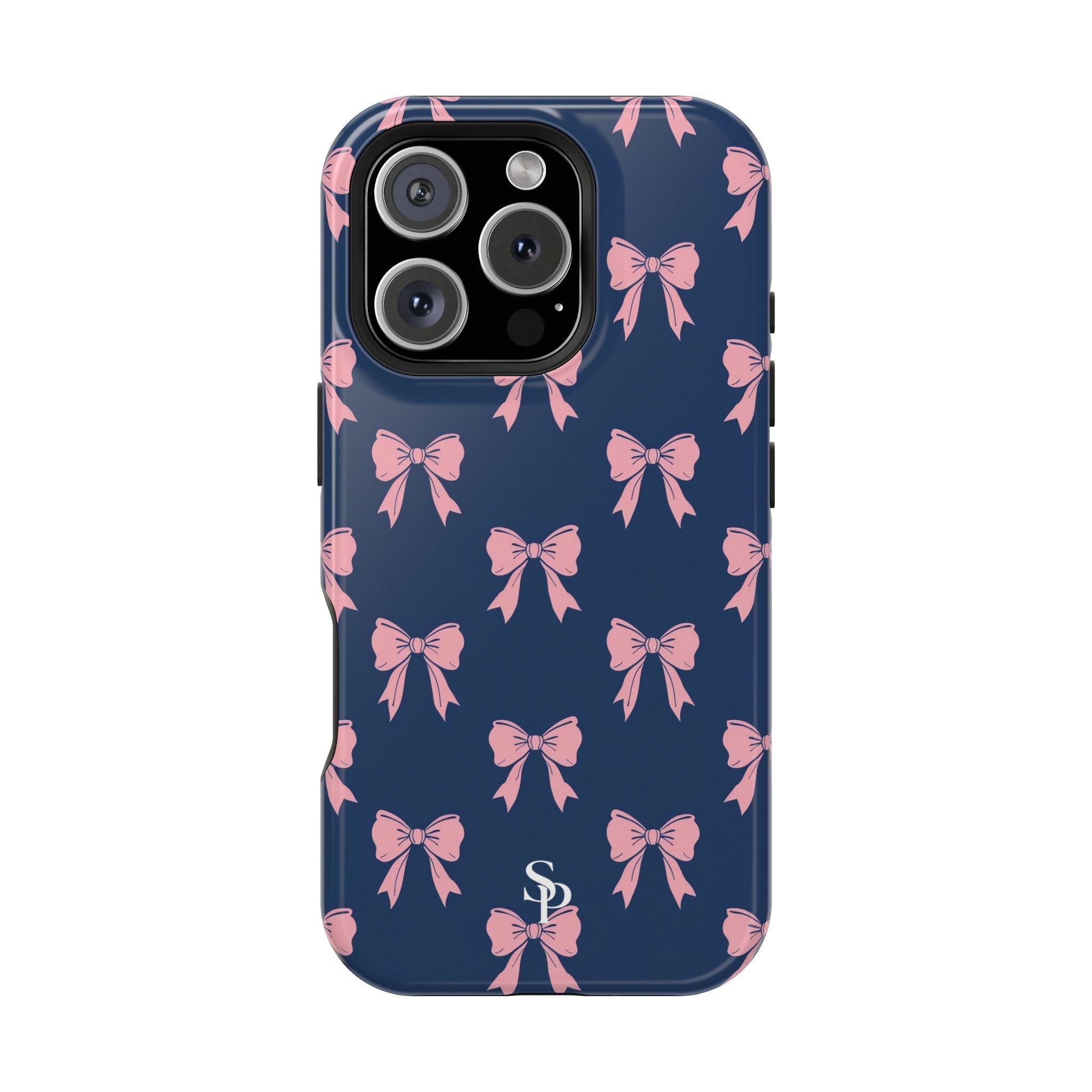 Chic Bow Impact-Resistant Phone Case