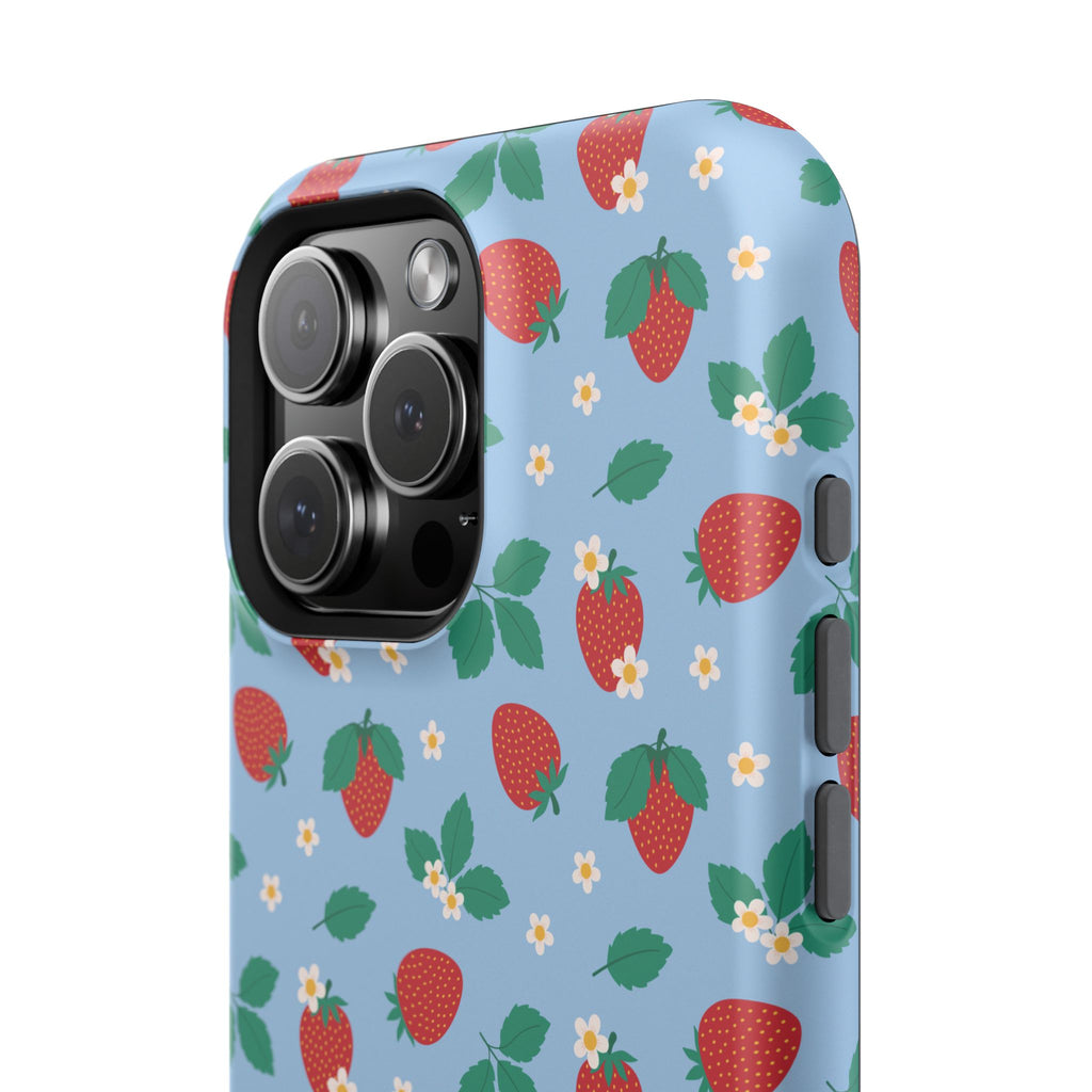 Strawberry Impact-Resistant Cases