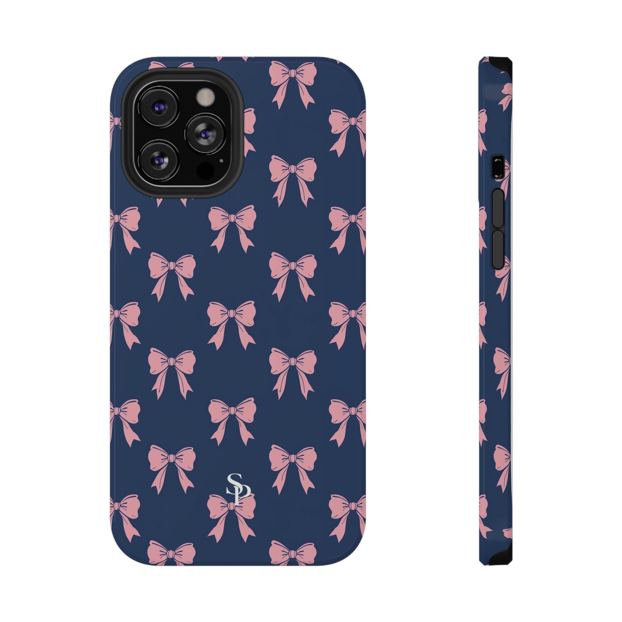 Chic Bow Impact-Resistant Phone Case