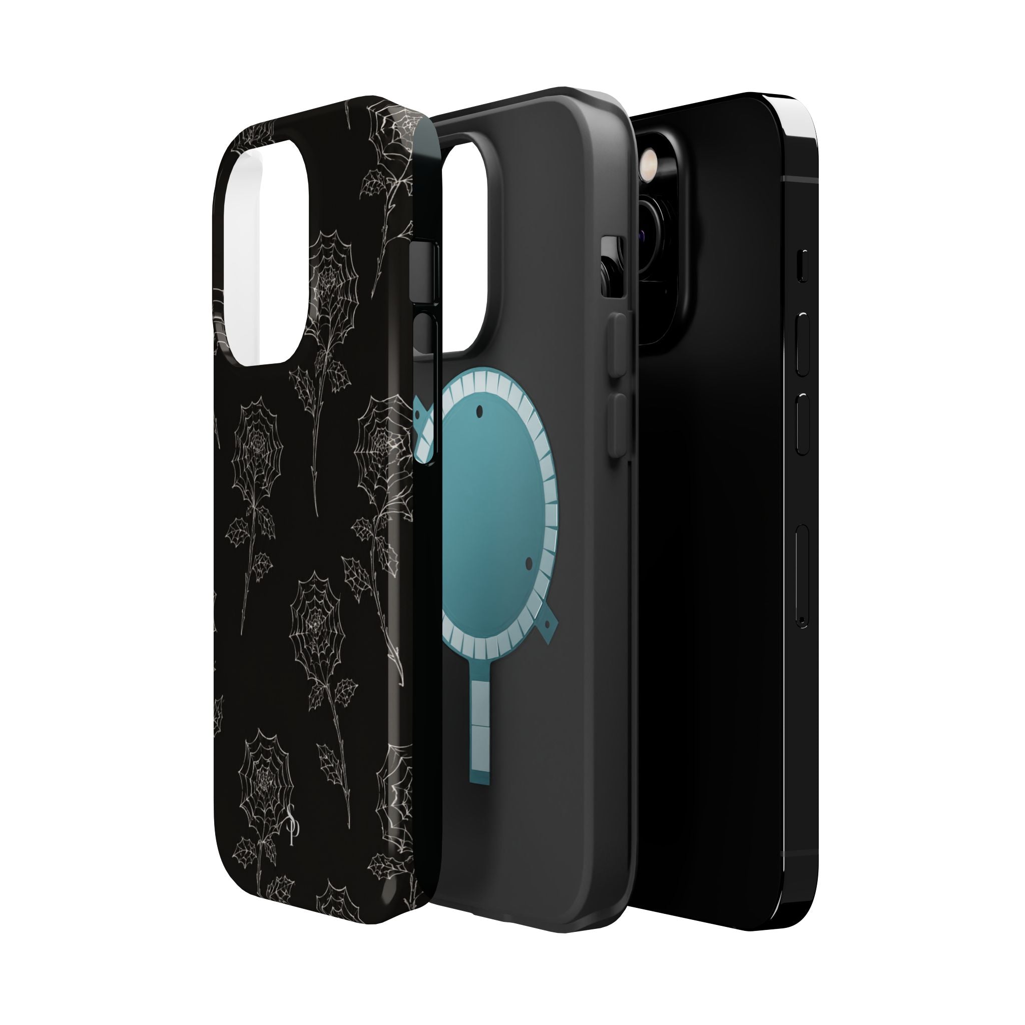Web of Roses Magnetic Impact-Resistant Phone Case