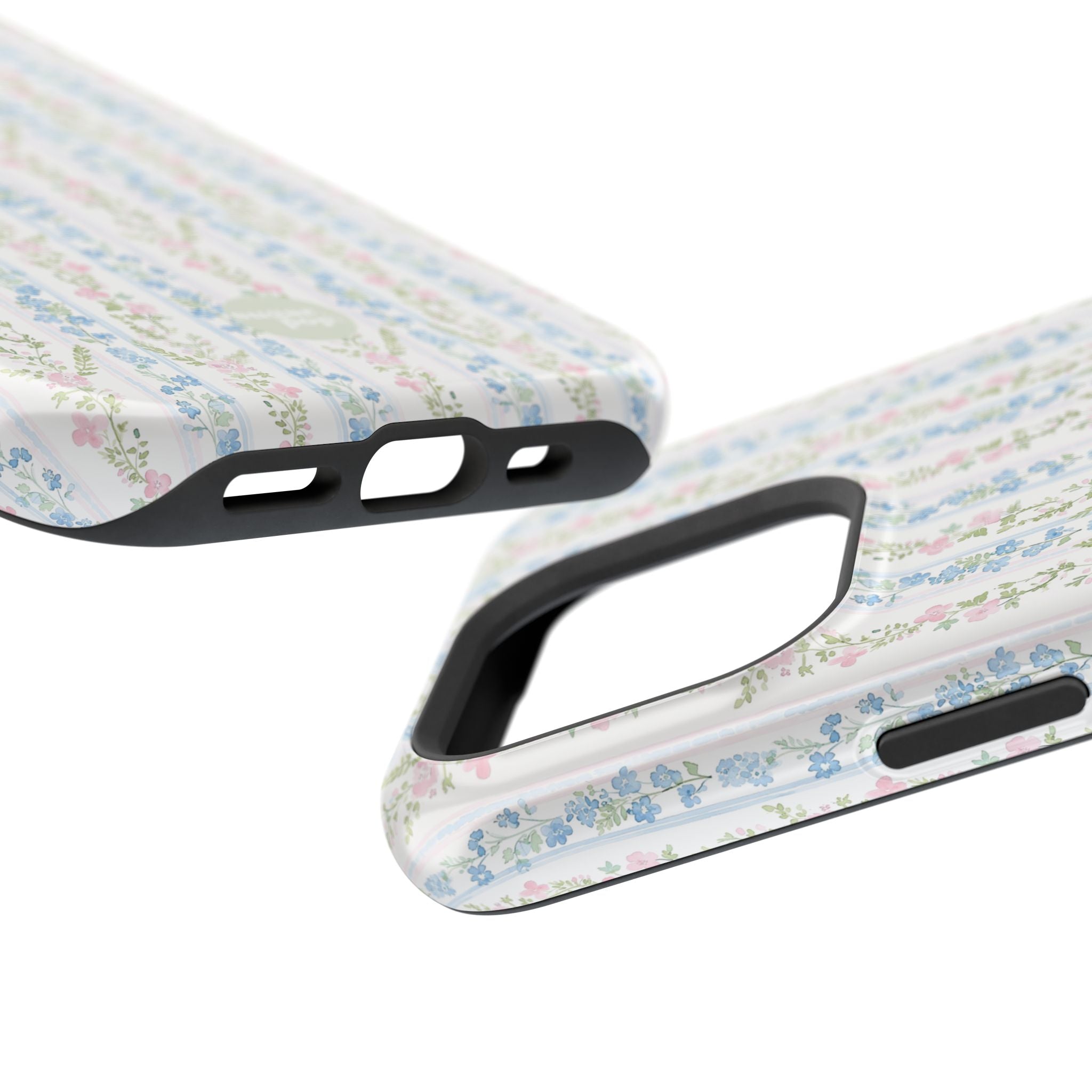 Pastel Floral Pattern Magnetic Tough Case