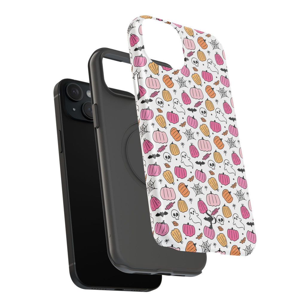 Pink Halloween Impact-Resistant Cases