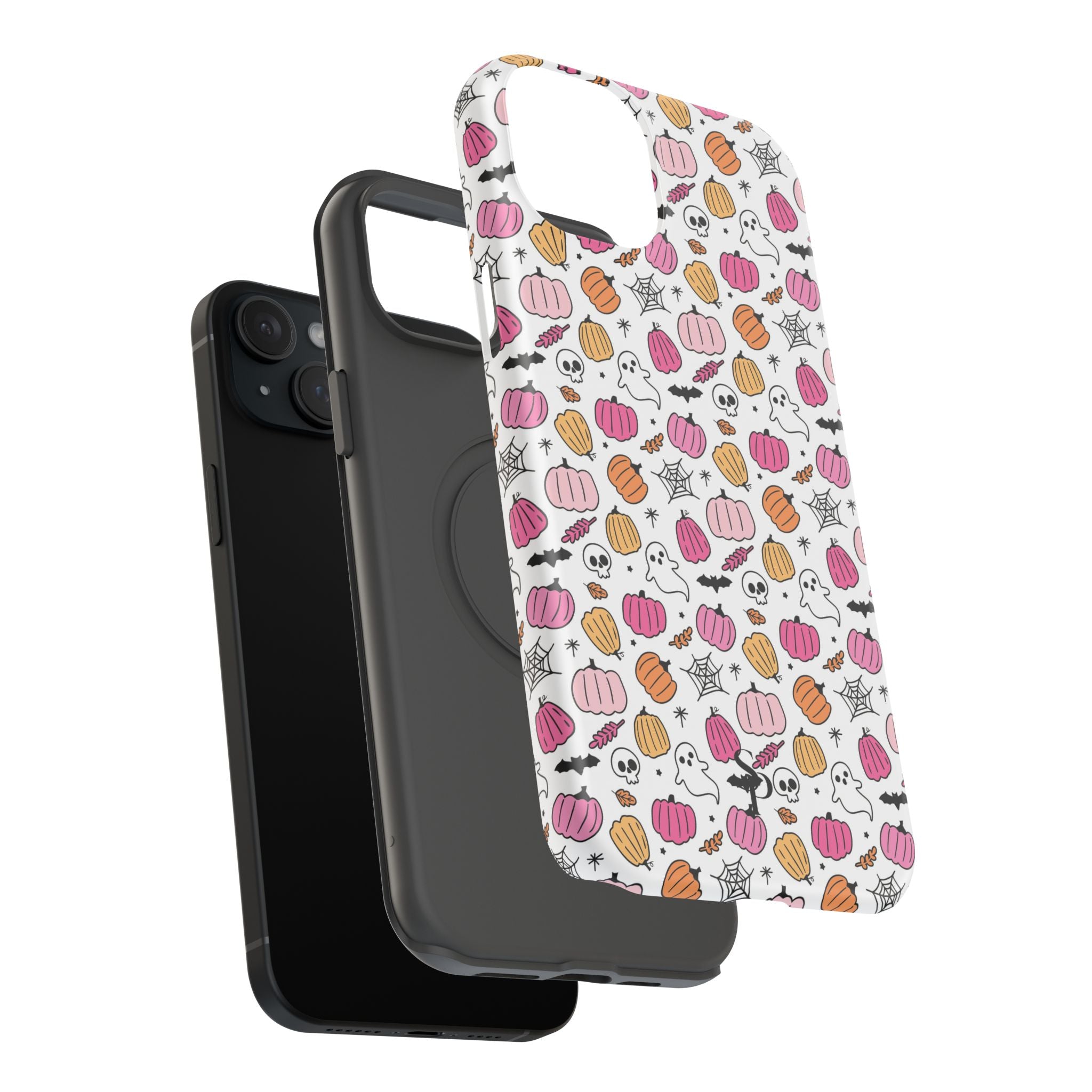 Pink Halloween Impact-Resistant Cases