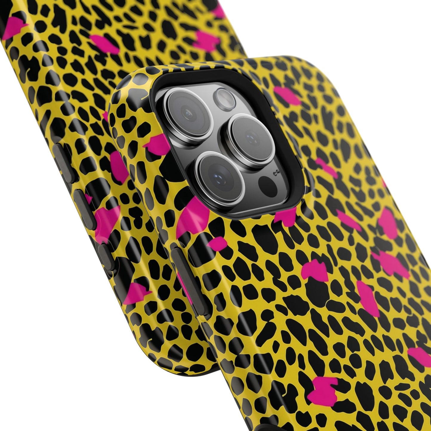 Leopard Print Impact-Resistant Phone Case