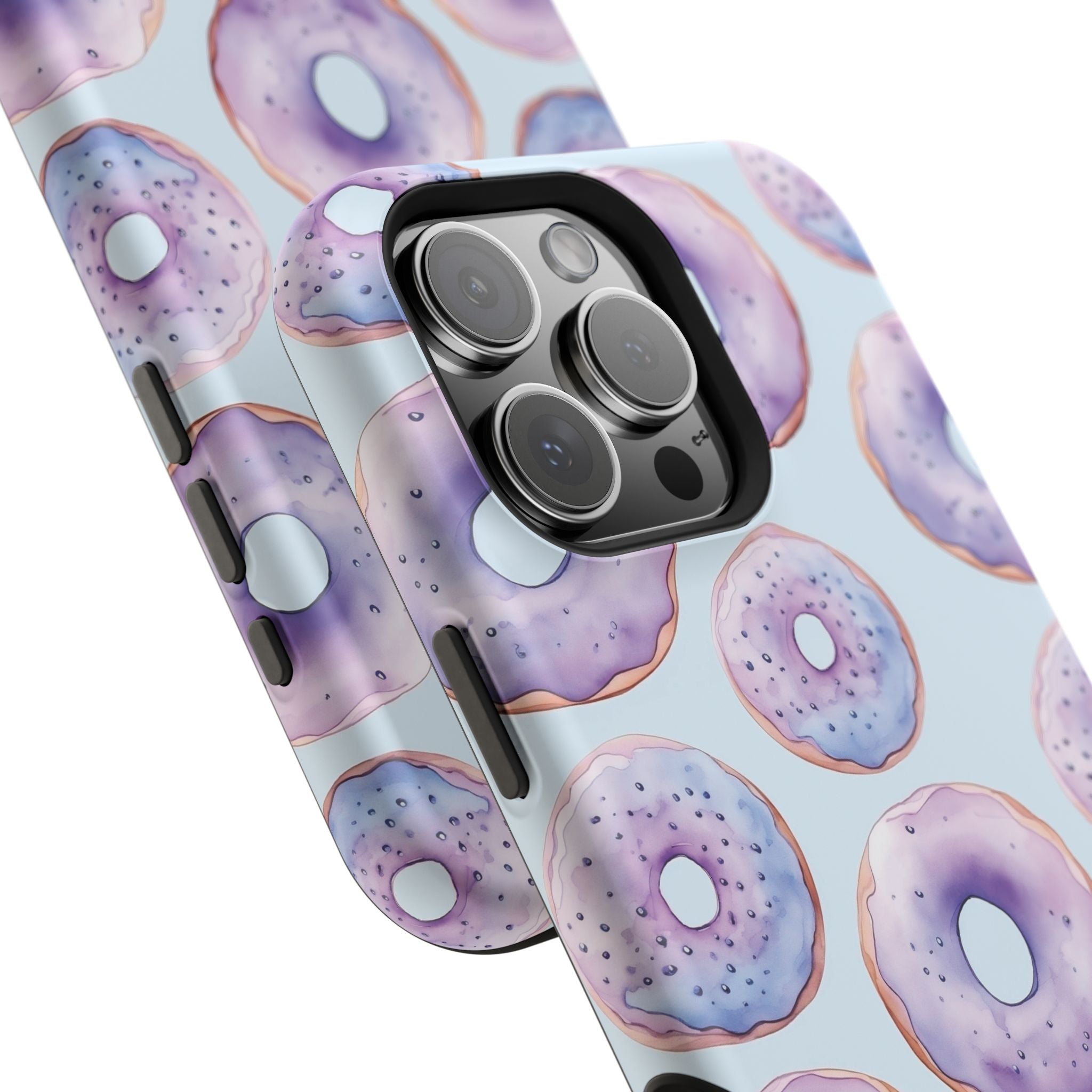 Purple Donuts Impact-Resistant Cases