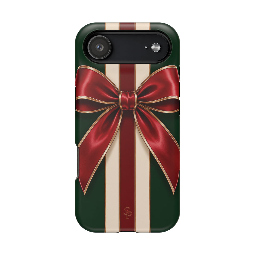 Christmas Gift Bow Magnetic Phone Case
