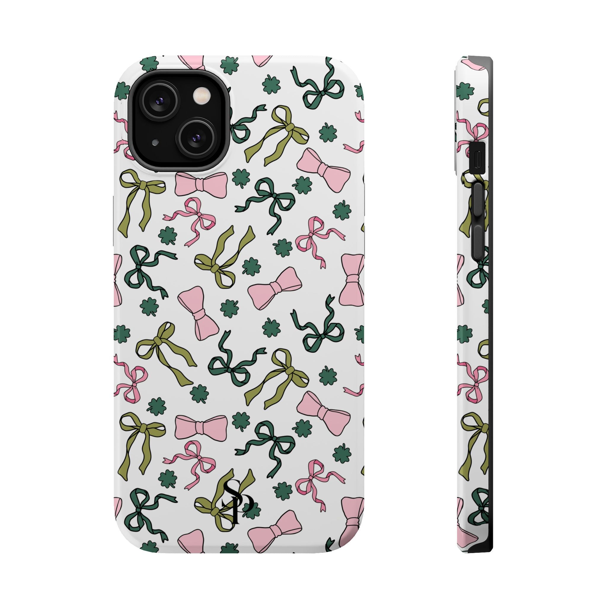Bows and Shamrocks Magnetic Phone Case