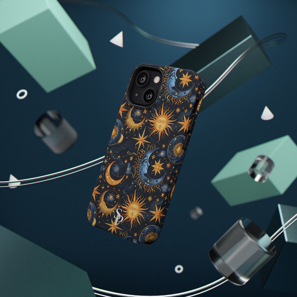 Celestial Sun and Moon Impact-Resistant Phone Case