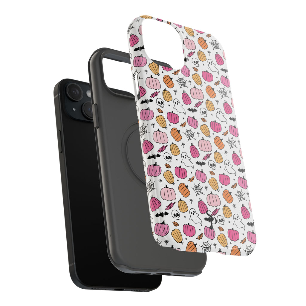 Pink Halloween Impact-Resistant Cases