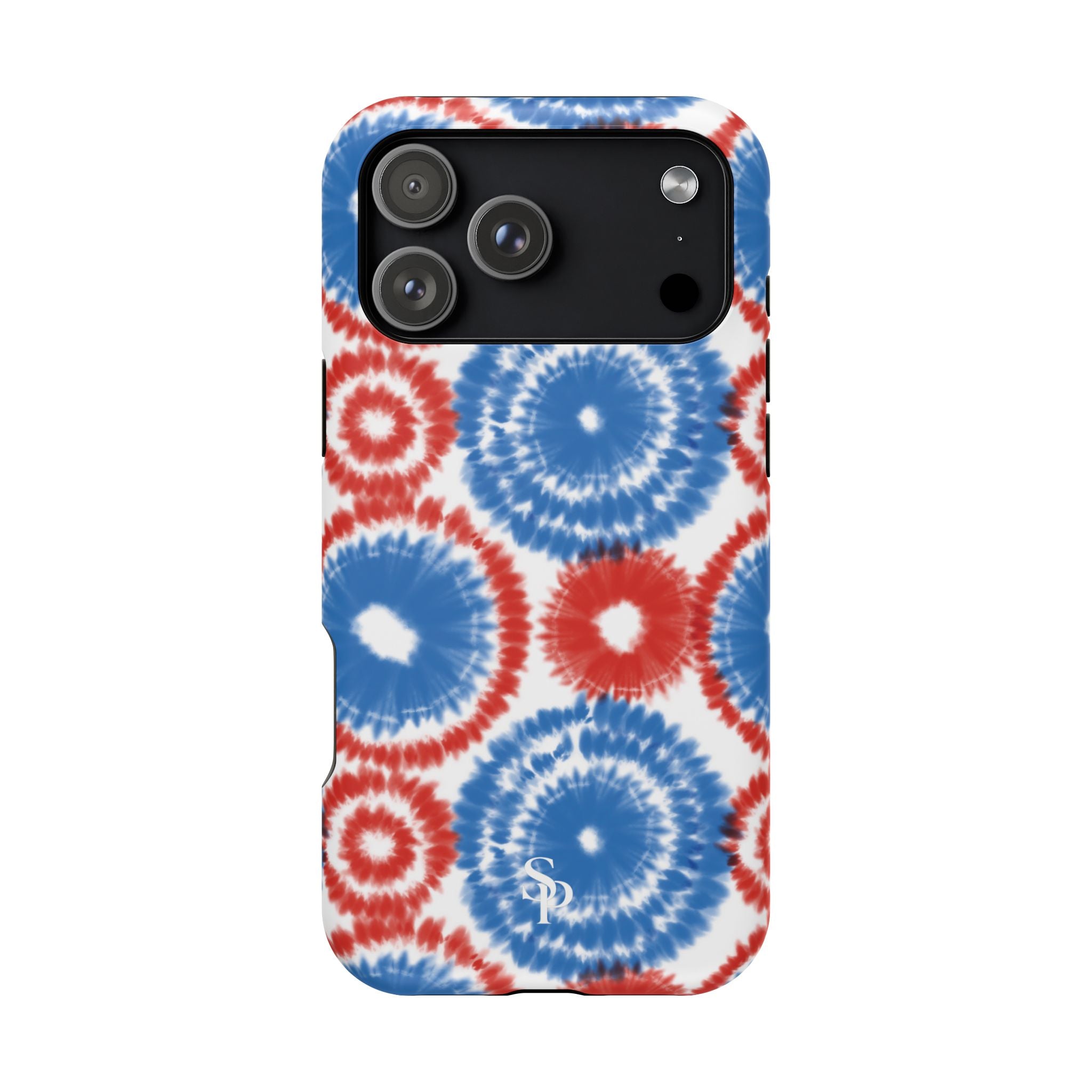 Patriotic Tie Dye Impact Resistant Phone Case