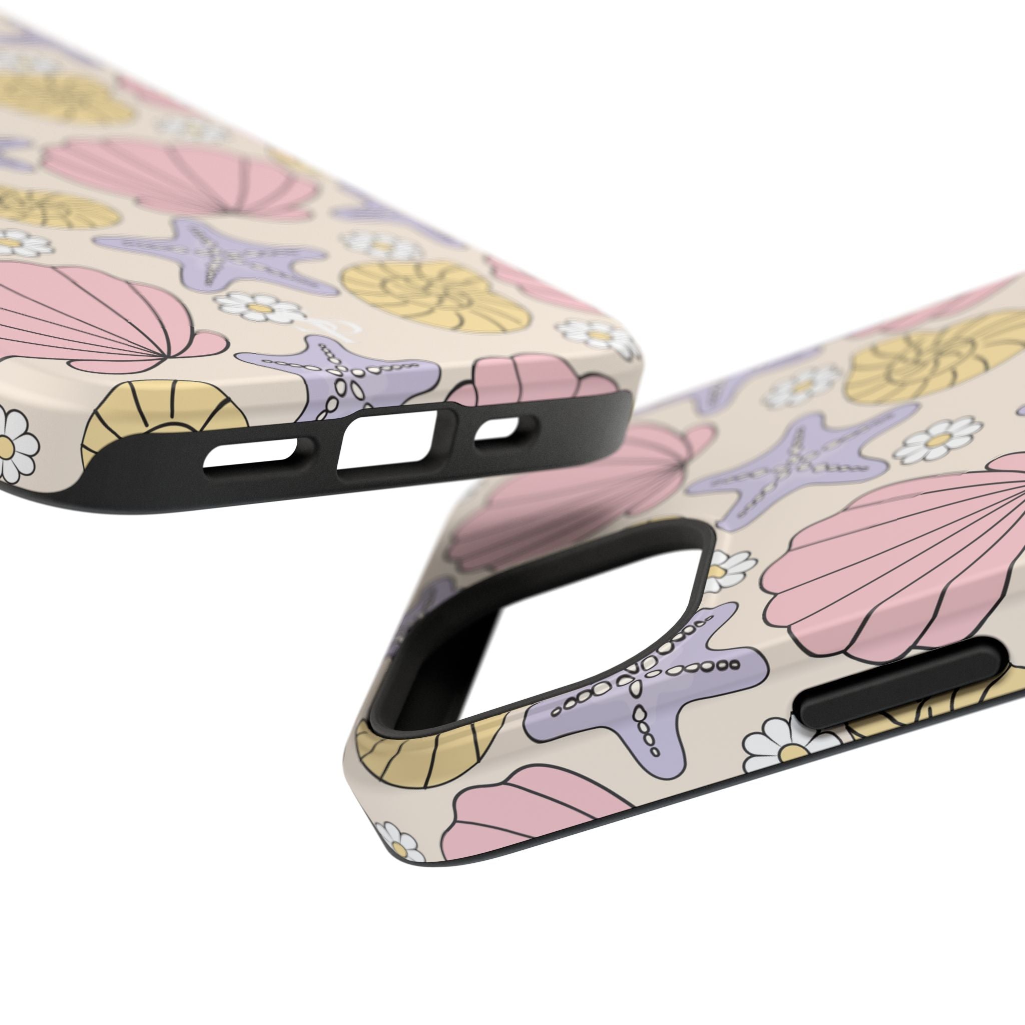 Coastal Shells Impact-Resistant Phone Case