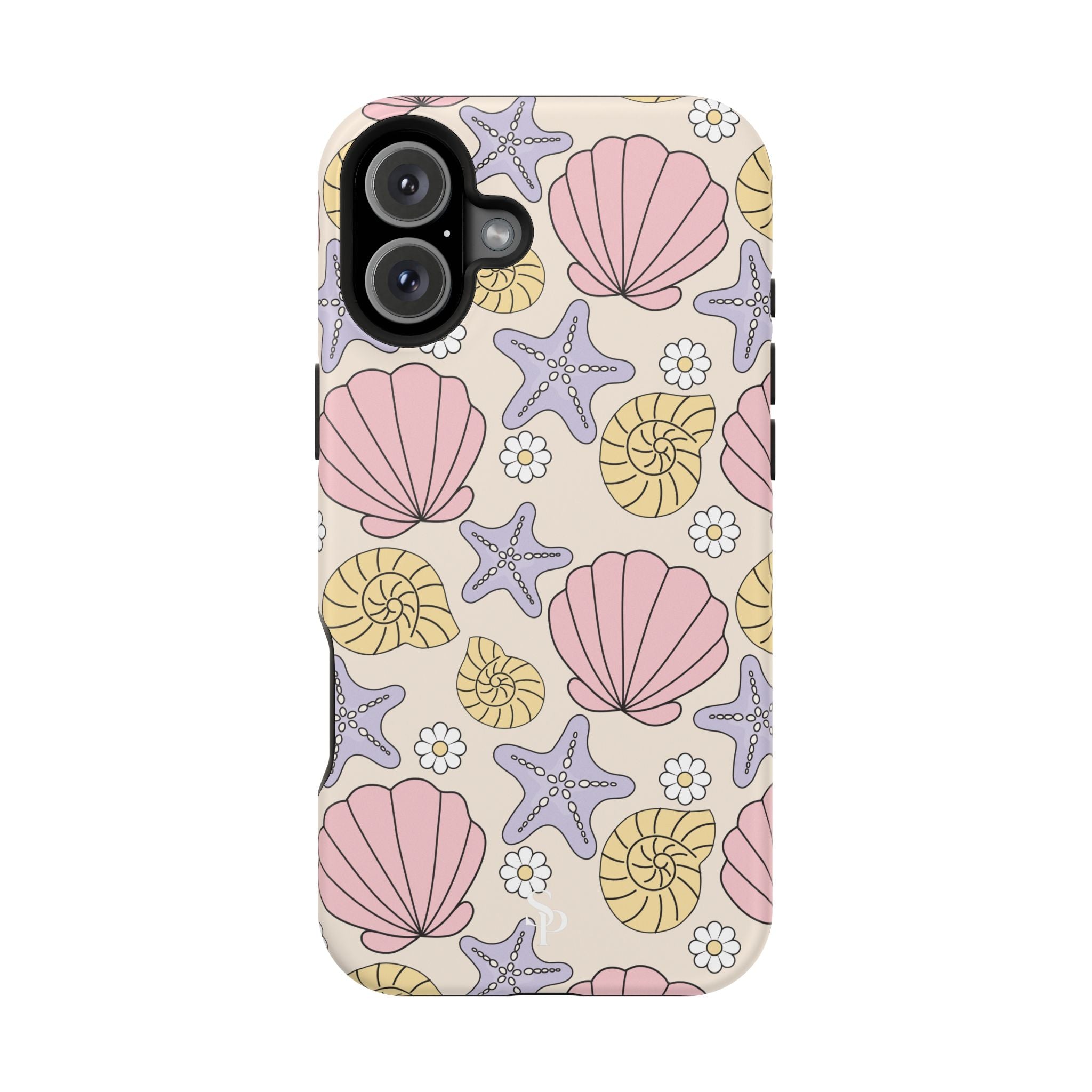 Coastal Shells Impact-Resistant Phone Case