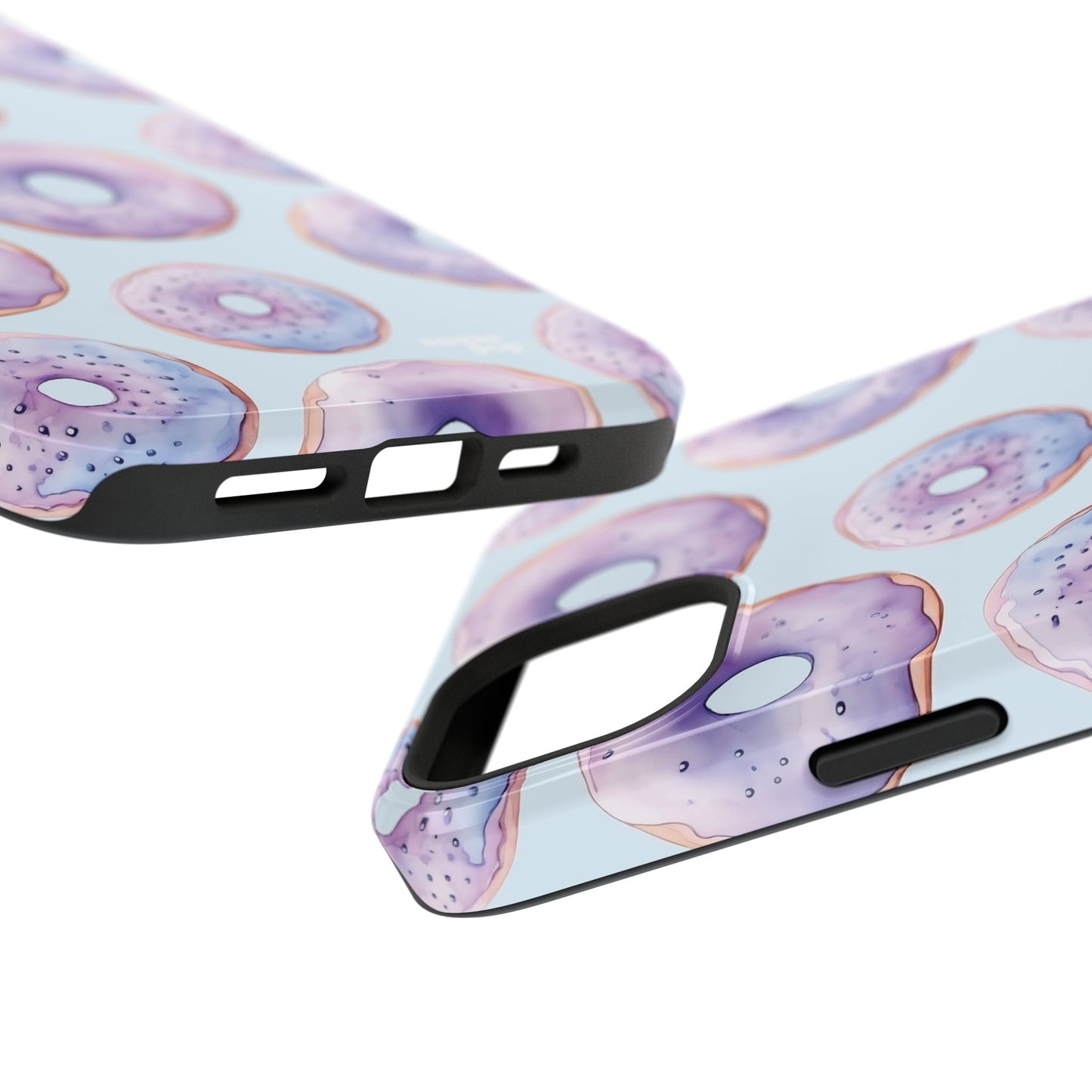 Purple Donuts Impact-Resistant Cases